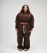 SEEMLY BABY HOODIE BROWN L