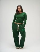 SEEMLY WINTER SWEATPANTS BROWN XS
