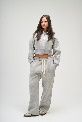SEEMLY BABY ZIP UP LIGHT GREY L