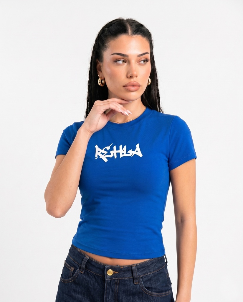 REHLA BABY TEE BLUE M