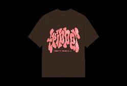 SEEMLY TRIPPY TEE BROWN XS