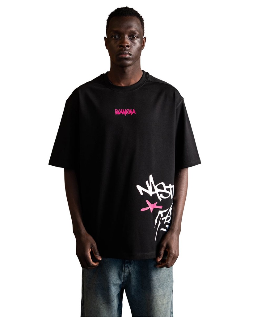BLANCKA SIDE GRAFFITI BLACK S