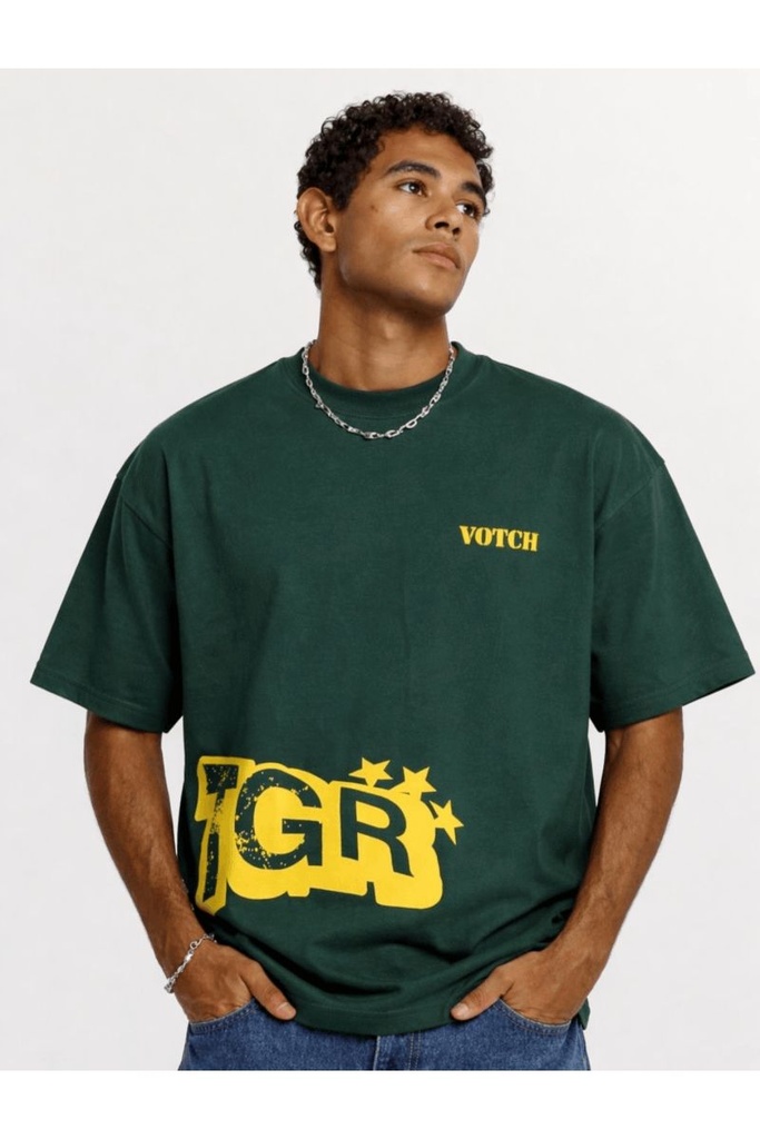 VOTCH TGR OLIVE TEE XL