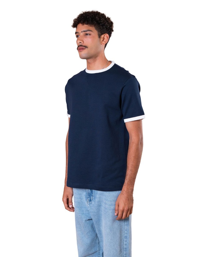 BLANCKA RINGER TEE NAVY M