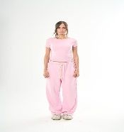 SEEMLY SUMMER SWEAT PANTS PINK XS