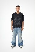 SEEMLY JERSEY TEE BLACK L