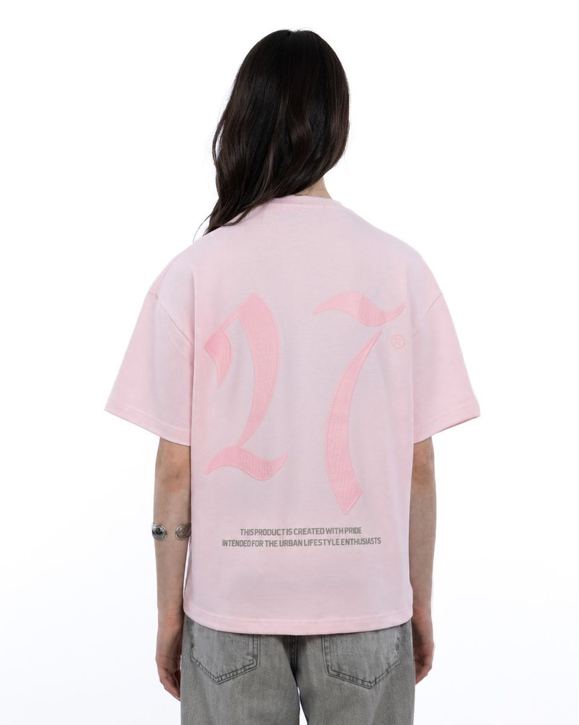27 PUFF TEE PINK S