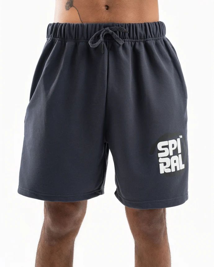 SPIRAL SHORT IN DARK GREY L
