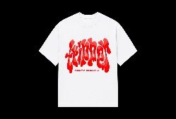SEEMLY TRIPPY TEE WHITE M