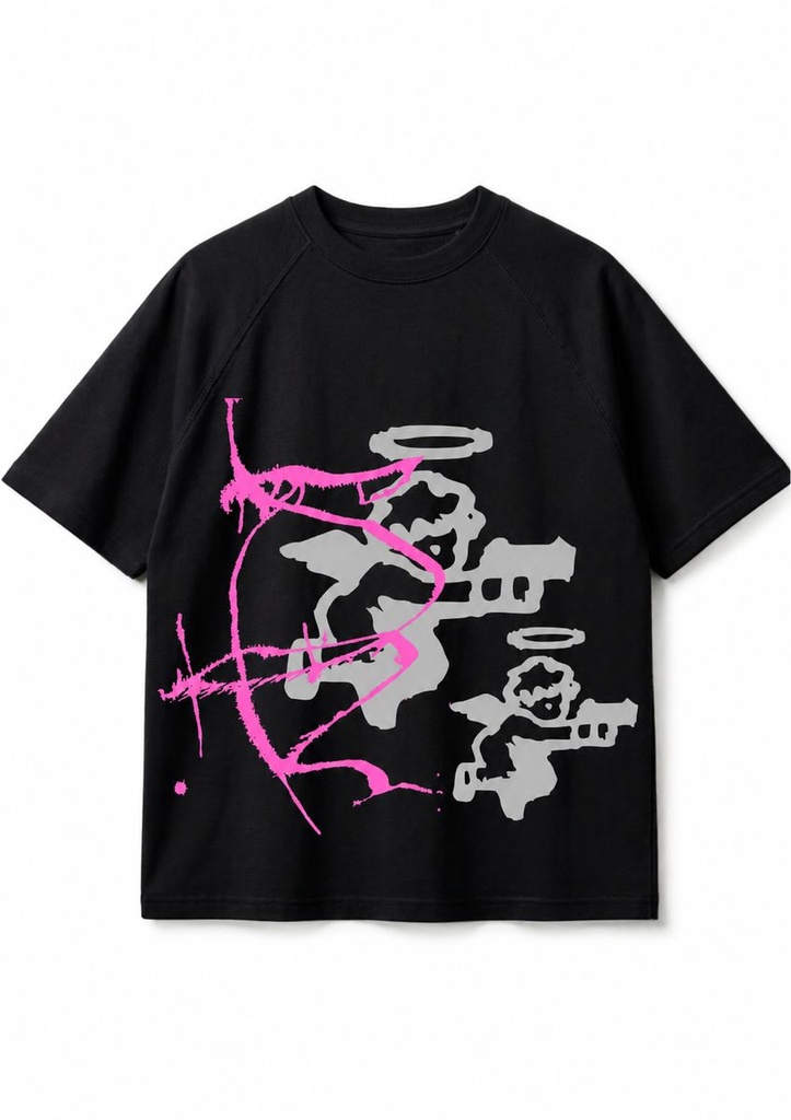 STRZ ERA ANGEL TEE BLACK M