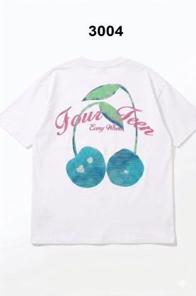 FOURTEEN CHEERY TEE WHITE XL
