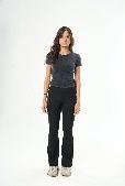 SEEMLY SUMMER ROUND TOP WASHED GREY L
