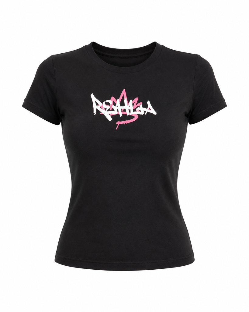 REHLA BABY TEE BLACK M