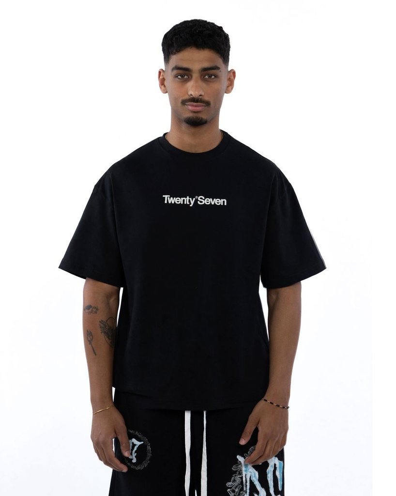 27 VI LINE TEE BLACK S