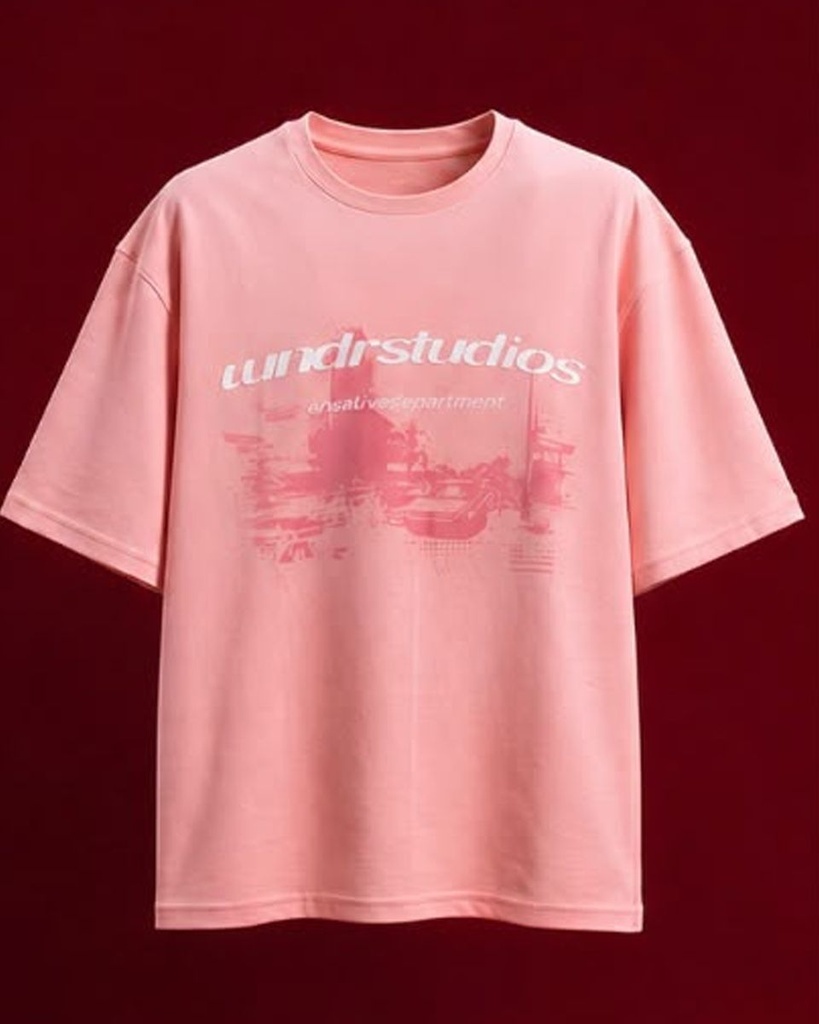 WNDR FADE PINK TEE XL