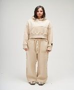 SEEMLY BABY HOODIE BEIGE L