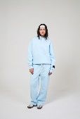 SEEMLY BASIC HOODIE BABY BLUE L