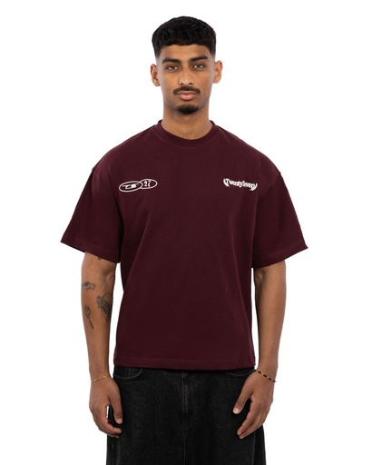 27 ESSENTIAL MARRON TEE S