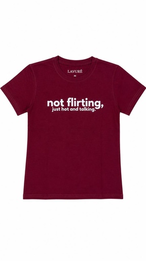 LAVURE NOT FLIRTING BURGANDY S