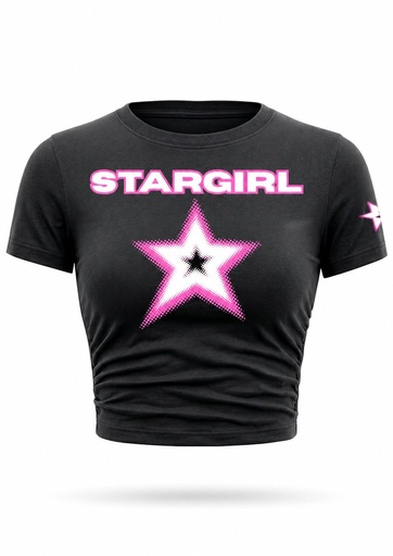 STRZ ERA STAR GIRL BABY TEE BLACK S