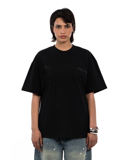 27 ESSANTIAL BLACK TEE S