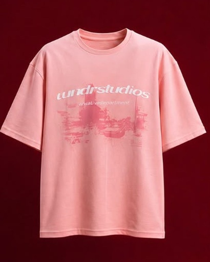 WNDR FADE PINK TEE M